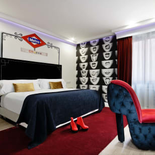 Grupotel Mayorazgo: Noche en hotel temático en plena Gran Vía Madrileña