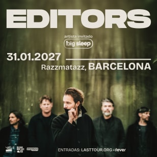 Editors en Razzmatazz, Barcelona 2027