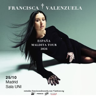 Francisca Valenzuela en Sala UNI, Madrid 2026