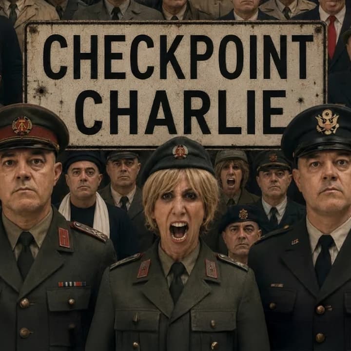Checkpoint Charlie en La Escalera de Jacob