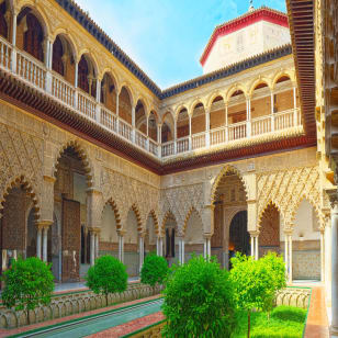 Acceso rápido al Alcázar de Sevilla – Visita guiada en inglés.