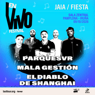Parquesvr + Mala Gestión + El Diablo de Shanghai (fiesta presentación EN VIVO 2027), Pamplona 2026 1