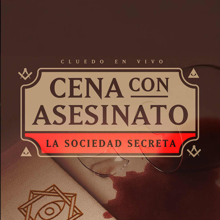 Cena + Cluedo en vivo: la Sociedad Secreta