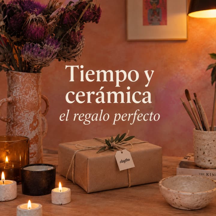 Regala tiempo y cerámica