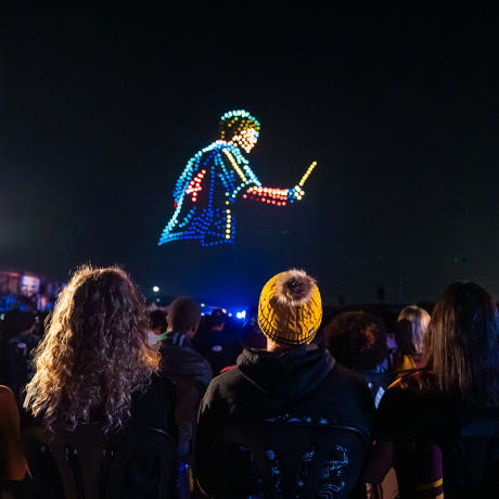 Foto 3 de DroneArt Show: Harry Potter™ en el Parc del Fòrum