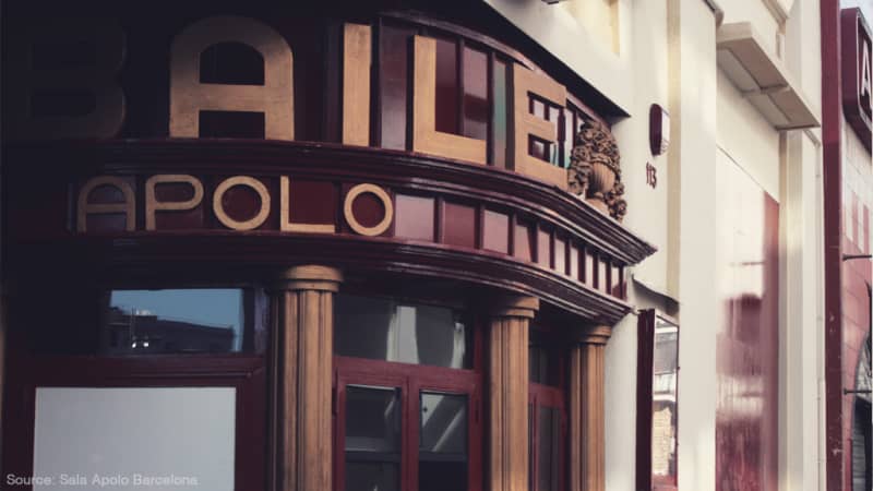 Sala Apolo Barcelona