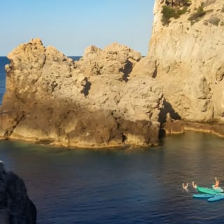 90' Stand Up Paddle tour in a small group in Cala Ratjada 11