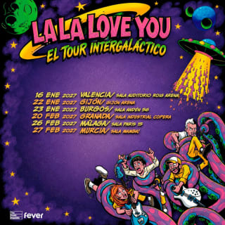 Gira La La Love You en Sala Auditorio Roig Arena, Valencia 2027 4