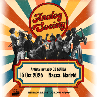 Analog Society en Sala Nazca, Madrid 2026 1