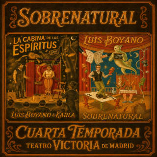 Sobrenatural - Espectáculo de magia y mucho humor - Teatro Victoria de Madrid 1