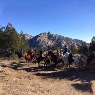 Ruta a caballo en un entorno único 1