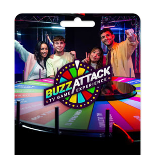 BuzzAttack: La Experiencia de TV en Vivo - Madrid - Tarjeta Regalo