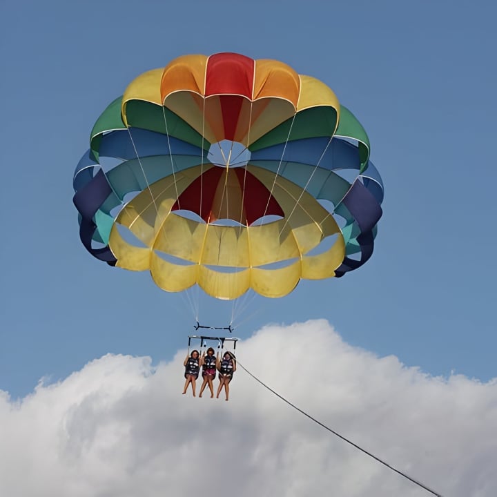 Parasailing from El Arenal: Breathtaking Views of Palma's Bay