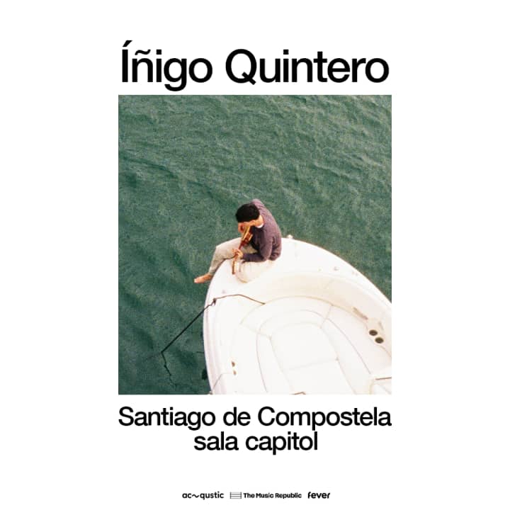 Iñigo Quintero en Santiago de Compostela