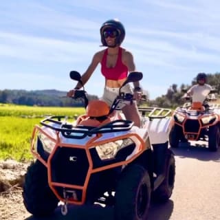 Mallorca: Excursión guiada en quad + snorkel + salto de acantilados 2