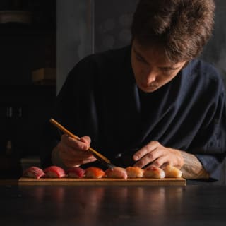 Experiencia Omakase con maridaje en Os-kuro 4